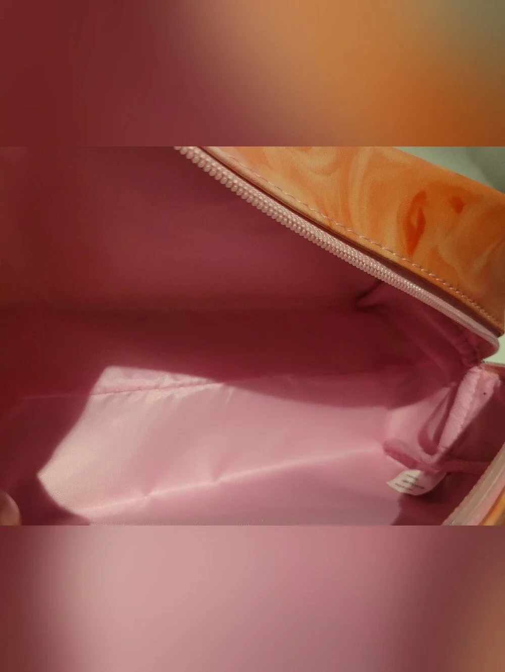 Clinique Set, Blue Hawaii, and Pink/Orange  Pouches.
